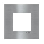 Рамка Zenit S 1-я нерж. сталь logo ( 2CLA227110Z4002 )