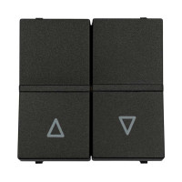 Выключатель Zenit Total антрацит жалюзи (2CLA224410N1601)