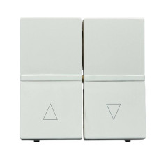 Выключатель Zenit Total белый жалюзи (2CLA224410N1201)