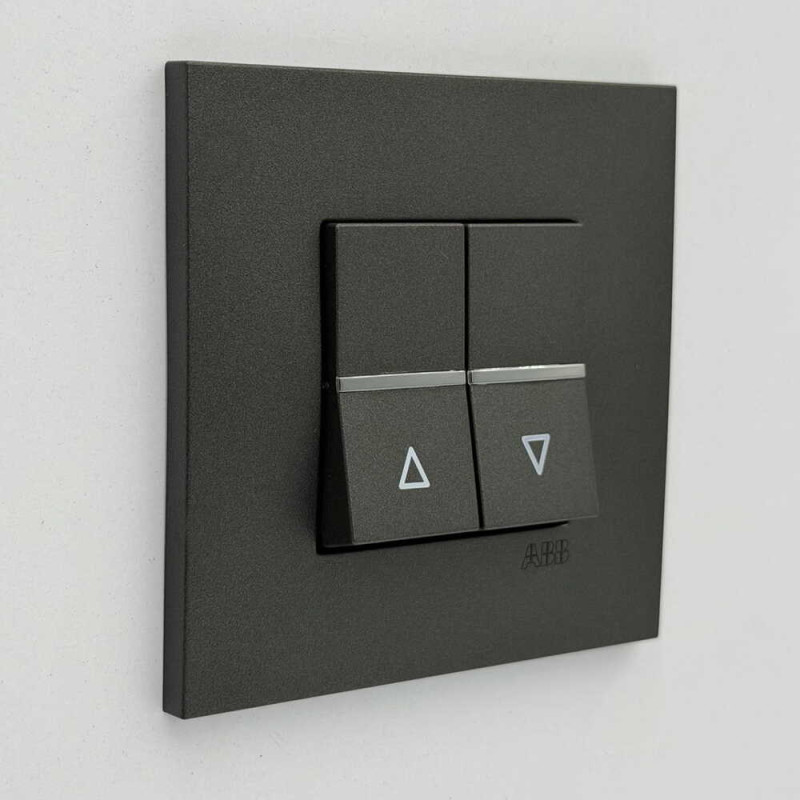 Вимикач Zenit антрацит жалюзі ( 2CLA224410N1801 )