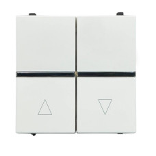 Выключатель Zenit белый жалюзи (2CLA224410N1101)