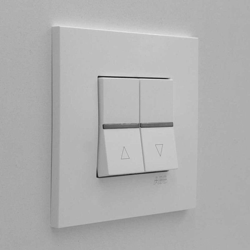 Выключатель Zenit белый жалюзи (2CLA224410N1101)