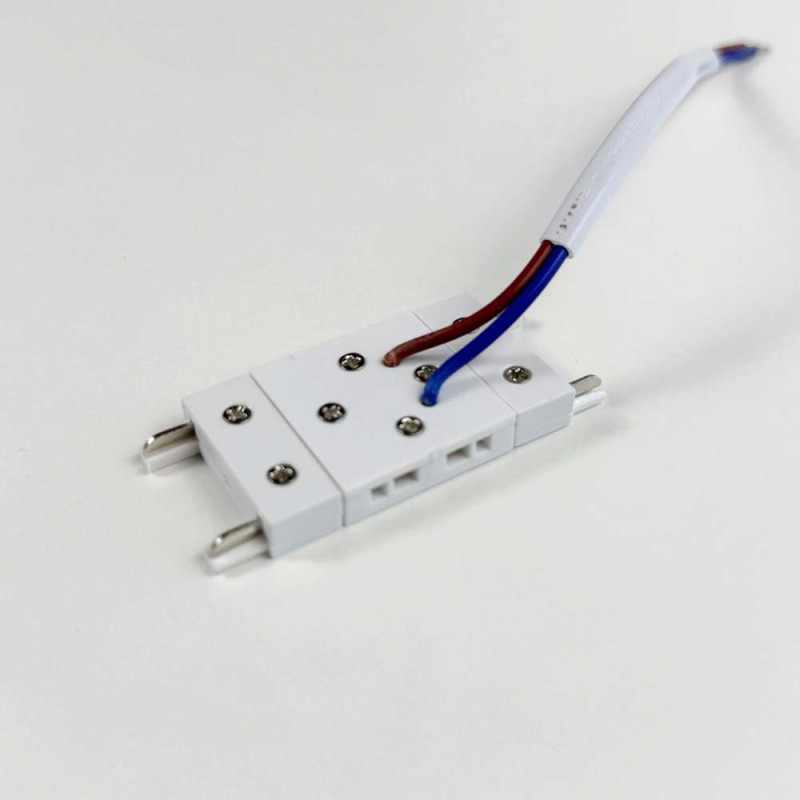 Соединитель DTA-G с проводом под ввод питания белый Violux ( 320049 )