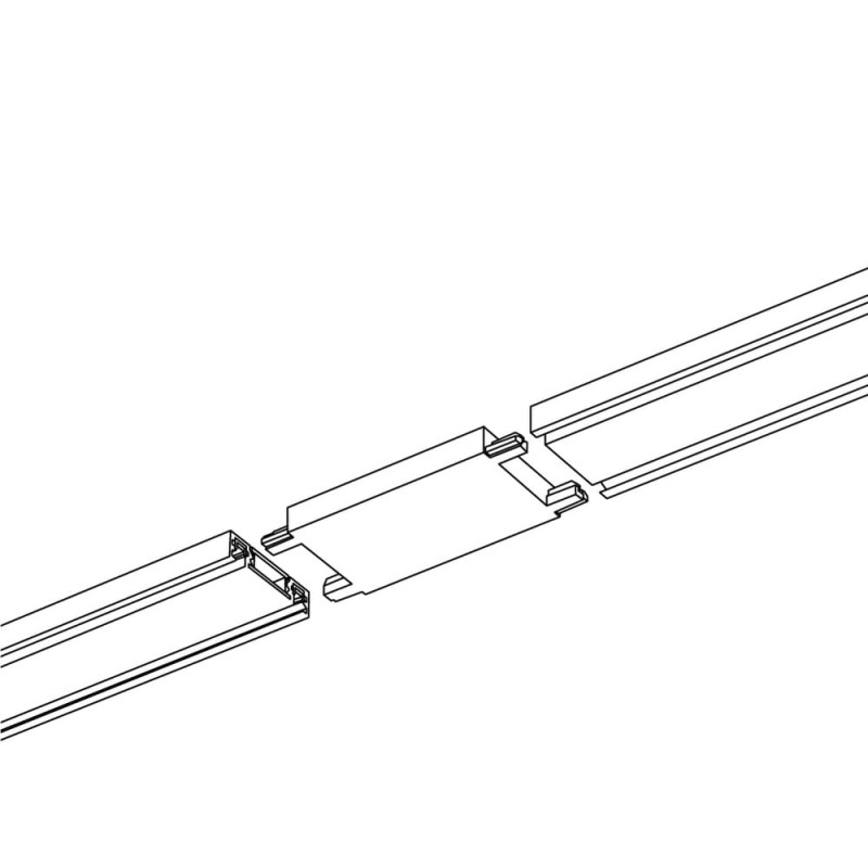 Соединитель DTA-I прямой белый Violux ( 320018 )