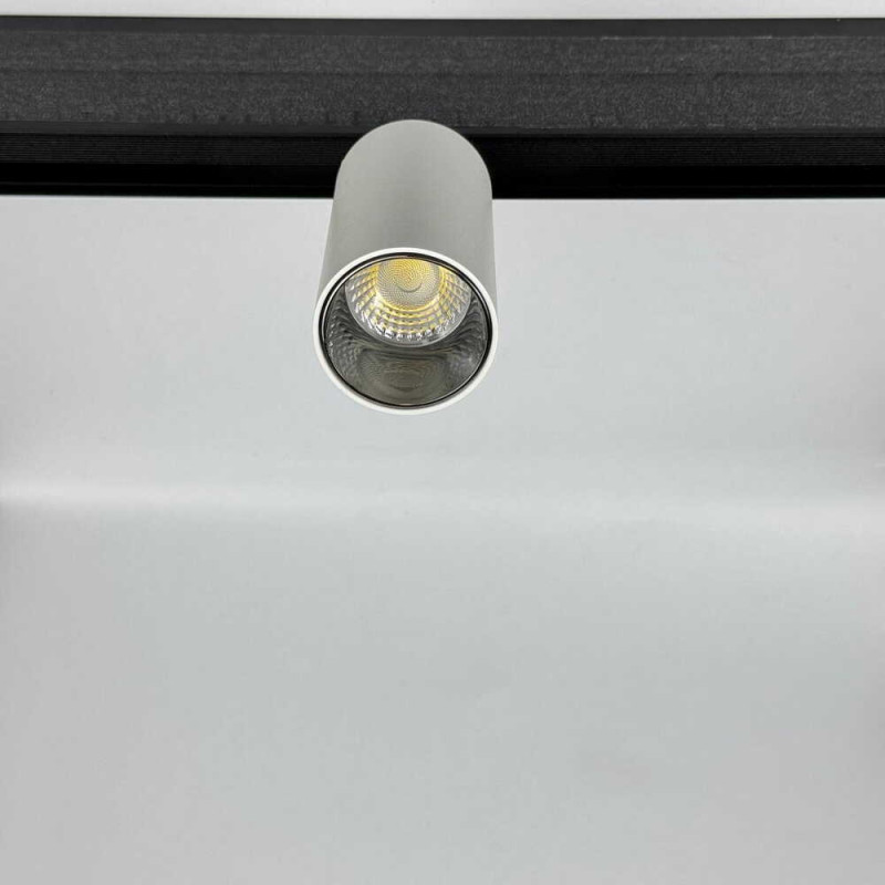 Магнитный трековый светильник RAYFOR MT Focus Nano белый 12W 1020Lm 30-40-50К 48V WiFi ( 1120409 )