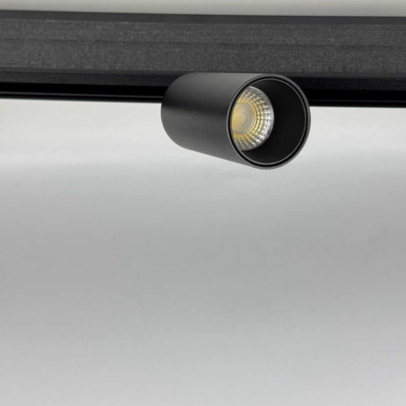 Магнитный трековый светильник RAYFOR MT Focus Nano черный 12W 1020Lm 30-40-50К 48V WiFi ( 1121409 )