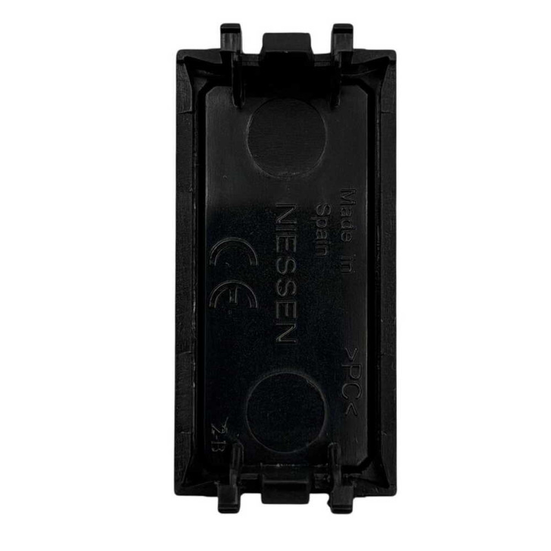 Заглушка Zenit черный мат 1мод. (2CLA210000N1501)