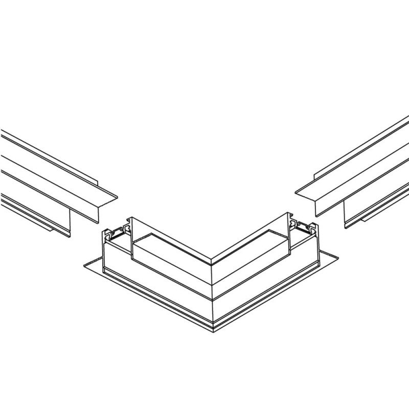 З’єднувач DTD-L кутовий білий Violux ( 320025 )