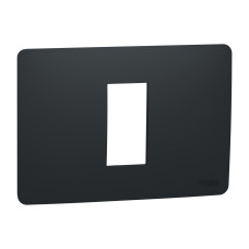 Рамка 1-модульная Unica Studio антрацит Schneider Electric NU210154