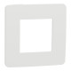 Рамка 1-постовая Unica Studio белая/белая Schneider Electric NU280218