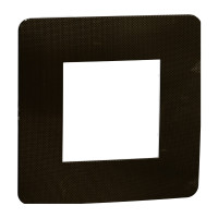 Рамка 1-постовая Unica Studio бронза/антрацит Schneider Electric NU280252