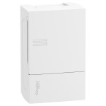 Щит Resi9 MP 1ряд/4 модуля, навесной, белая дверца Schneider Electric MIP12104
