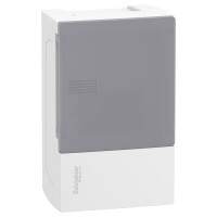Щит Resi9 MP 1ряд/4 модуля, навесной, серая дверца Schneider Electric MIP12104T