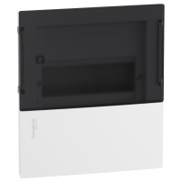 Щит Resi9 MP 1ряд/8 модулей, врезной, дымчатая дверца Schneider Electric MIP22108S