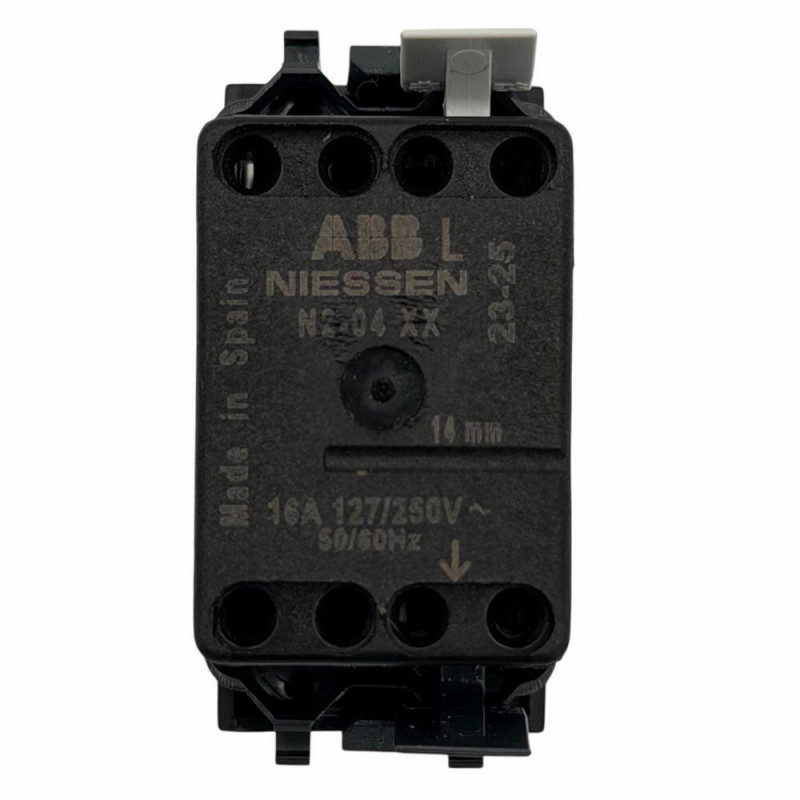 Кнопка Zenit черный мат 1-й мод. (2CLA210470N1501)