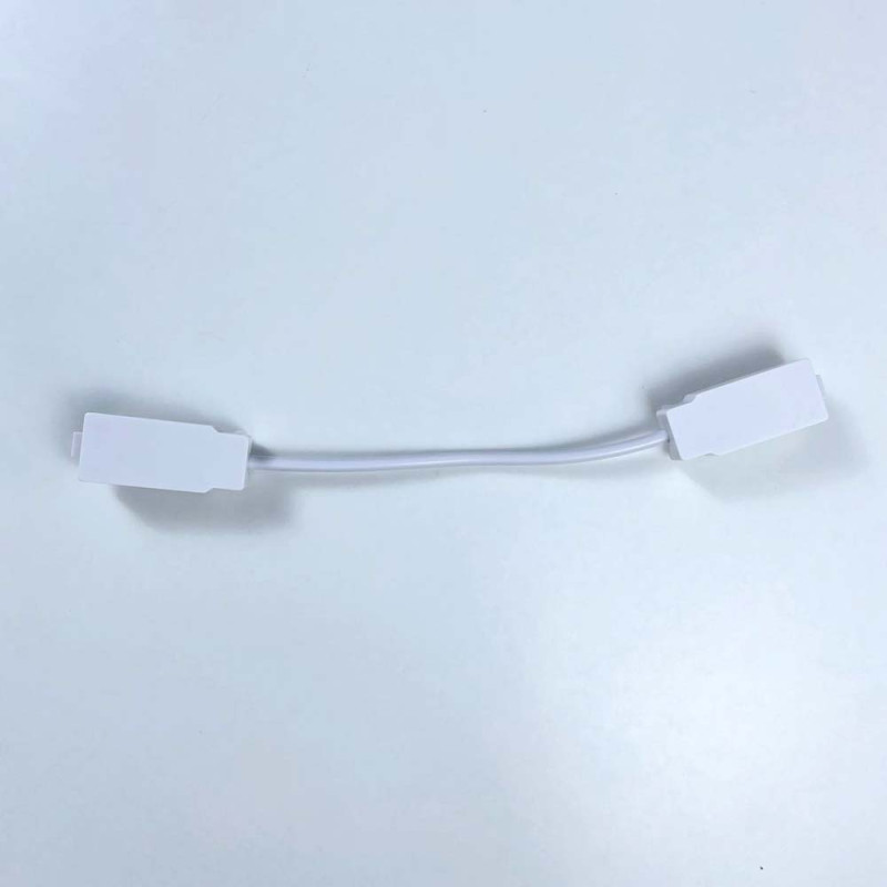 Коннектор магнитный DT-WN угловой гибкий белый Violux ( 320034 )
