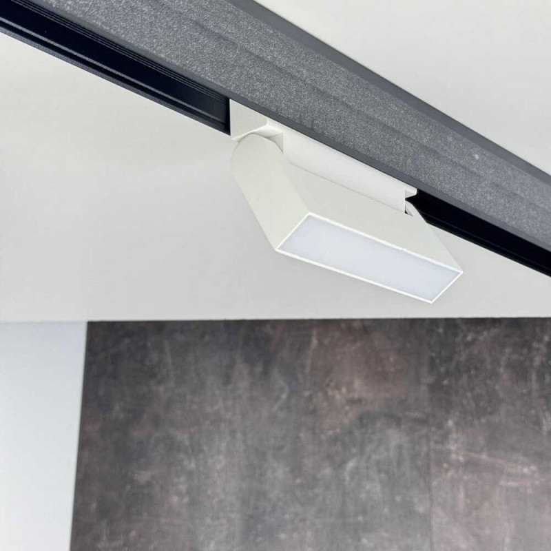 Магнитный трековый светильник RAYFOR MT Flex Line белый 6W 420Lm 30-40-50К 48V WiFi ( 1120414 )