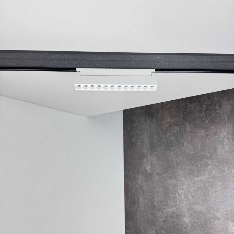 Магнитный трековый светильник RAYFOR MT Flex Vision белый 12W 1080Lm 30-40-50К 48V WiFi ( 1120413 )