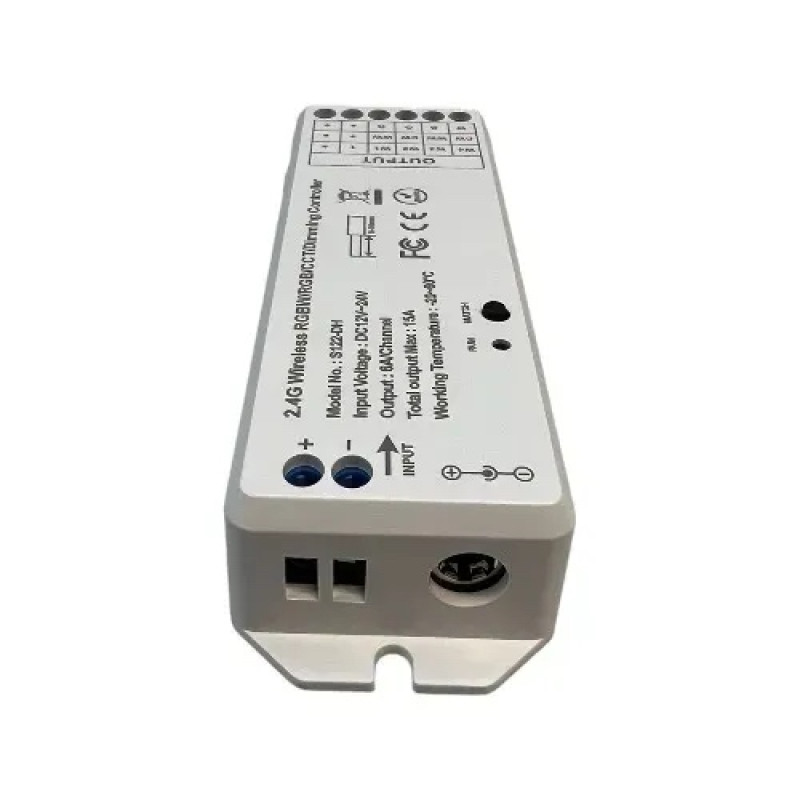 Контроллер BIOM U-R-01-15A-2,4G (6A*4к) RGB/dim универсальный