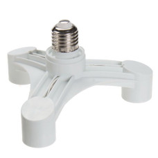 Переходник с патрона Е27 на 3 патрона Е27/LMA257 Lemanso