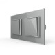 Чотирьохклавішний вимикач (2-2) LIVOLO сірий матовий скло VL-C7FC2MK/FC2MK-4IS06