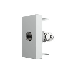 Телевизионная розетка LIVOLO, серая, модуль 0.5 поста, TV гнездо для антенны/ресивера (VL-FCTV-1IP)