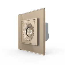 Термометр-гигрометр LIVOLO, 230В, золотой