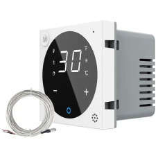 Терморегулятор (термостат) сенсорний програмований для електричної теплої підлоги LIVOLO, білий, мод