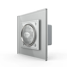 Стерео Bluetooth колонка LIVOLO серое стекло