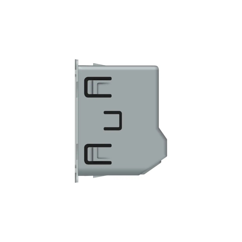 Сенсорний прохідний / перехресний димер LIVOLO, 2А 230В, без нейтралі (VL-FC1SD2-2G)