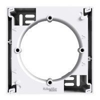 Коробка для наружного монтажа 1-пост Asfora Schneider Electric белая EPH6100121