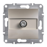 Розетка SAT конечная 1 dB Schneider Electric бронза EPH3700169