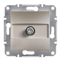Розетка SAT конечная 1 dB Schneider Electric бронза EPH3700169