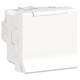 Розетка с ж/к, шторками и крышкой 16А Unica New Schneider Electric белая NU303718TA