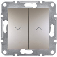 Выключатель для жалюзи Schneider Electric бронза EPH1300169