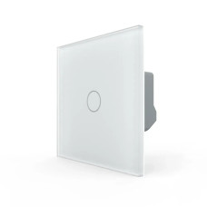 Сенсорний диммер 1 сенсор LIVOLO білий матове скло