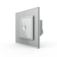 Сенсорный выключатель Sense 1 сенсор Livolo серый (722000115)