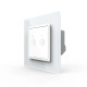 Сенсорный выключатель Sense 2 сенсора Livolo белый (722000211)