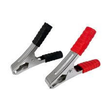 Зажим крокодил аккумуляторный Lemanso 100А длин. 105мм LM9140 (черный или красный) 1шт 150041