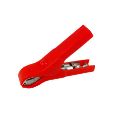 Зажим крокодил аккумуляторный Lemanso 100А длин. 75мм LM9138 (черный или красный) 1шт 150039