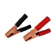 Зажим крокодил аккумуляторный Lemanso 300А длин. 137мм LM9144 (черный или красный) 1шт 150045