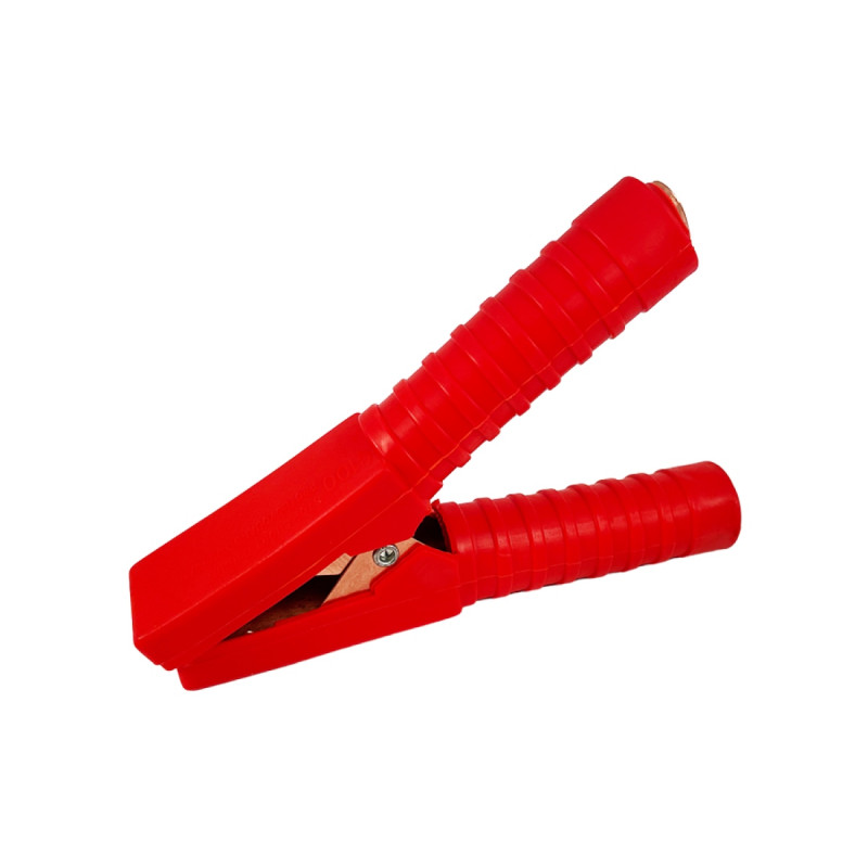 Зажим крокодил аккумуляторный Lemanso 300А длин.140мм LM9139 (черный или красный) 150040