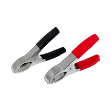 Зажим крокодил аккумуляторный Lemanso 30А дл. 75,2мм LM9151 (черный или красный) 1шт 150052