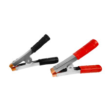 Зажим крокодил аккумуляторный Lemanso 400А длин. 89мм LM9145 (черный или красный) 1шт 150046