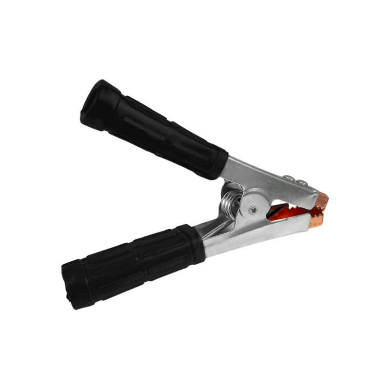 Зажим крокодил аккумуляторный Lemanso 400А длин. 89мм LM9145 (черный или красный) 1шт 150046