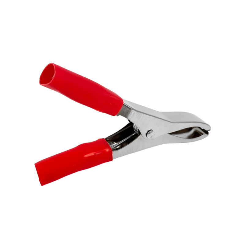 Зажим крокодил аккумуляторный Lemanso 50А длин.100мм LM9149 (черный или красный) 1шт 150050