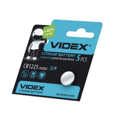 Батарейка литиевая VIDEX CR1225 (CR12255pc)
