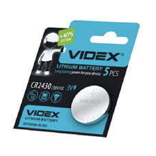 Батарейка литиевая VIDEX CR2430 (CR24305pc)