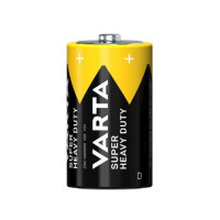 Батарейка солевая D VARTA R20 желтый 2020101412