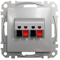 Аудиорозетка Алюминий Sedna Design Schneider Electric SDD113411